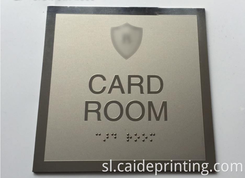braille card
